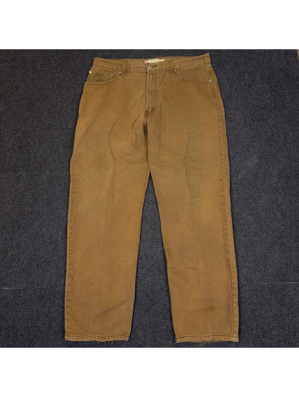 Levi's 550 Relaxed Fit Men's Jeans W36 L30 Brown Workwear